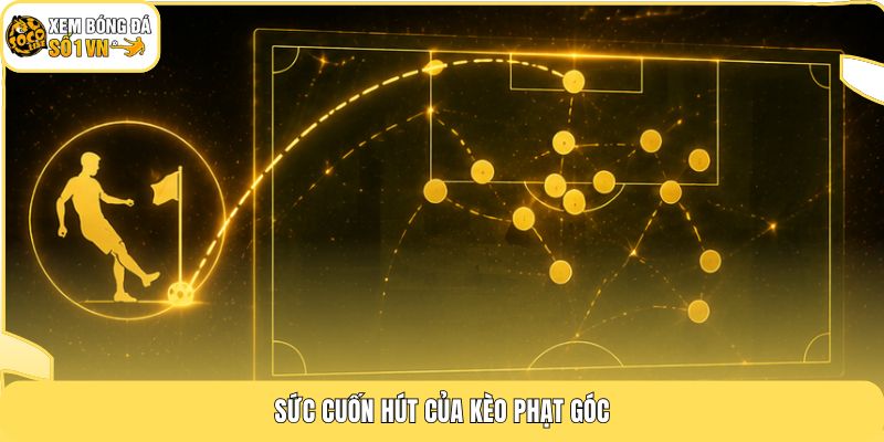 Sức cuốn hút của kèo phạt góc